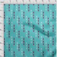 thumbnail image 3 of oneOone Polyester Tissu Lycra Flèche Signe Tissu Imprimé Kasuri par la Cour 56 Pouces de Large, 3 of 4