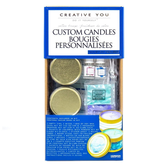 Creative You D.I.Y. Bougies Fraîcheur Coton