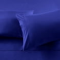 thumbnail image 4 of 700 Thread Count 100% Egyptian Cotton 4-Piece Bed Sheet Set (1 Flat, 1 Fitted Sheet, 2 Pillow Covers) 15 Inches Deep Pocket Size Solid Pattern, 4 of 4