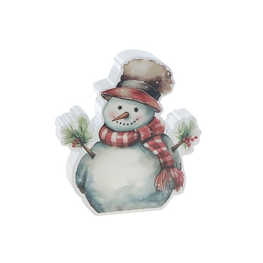 Mdf Table Block (Snowman)