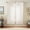 Beige, variant on Sheer Ruffle-Trimmed Curtains for Living Room Decor, Light Filtering Window Panels