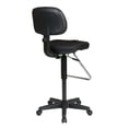 thumbnail image 2 of Maxim Drafting Chair with Chrome Footrest, 2 of 2