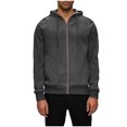 thumbnail image 1 of Besolor Men's Zip up Hoodies Casual Drawstring Long Sleeve Pullover Hooded Sweatshirt Jackets with Pockets, 1 of 5