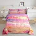 thumbnail image 3 of YST Tropical Beach Comforter Set, Marine Themed, 7-Piece, Twin Size, 3 of 6