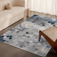 thumbnail image 2 of Tapis d'entrée intérieur Rug Branch Joni 2' x 3' (2'3" x 3'11") en mosaïque de pierre grise/beige, style contemporain, à poils courts, résistant aux taches - Porte d'entrée, couloir et cuisine, 2 of 6