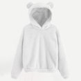 thumbnail image 2 of T-Shirts à Manches Longues pour Femmes Mode Automne Col Rond T-Shirt à Manches Longues Blouse à Capuche Unie Hauts T-Shirts Longs pour Femmes T-Shirts d'Été pour Femmes Hauts à Manches Longues pour Femmes, 2 of 4