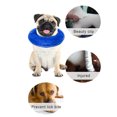 thumbnail image 4 of ziyahi Inflatable Pet Collar Animal Recovery Wound Protective Anti-bite Soft Washable Neck Collar, 4 of 7