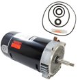 thumbnail image 1 of Puri Tech Replacement Motor Kit for Hayward Max-Flo 1HP SP2807X10 Century UST1102 Motor with GO-KIT-1, 1 of 3