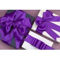 thumbnail image 2 of Joycrosso Purple Ribbon 2 Inch Wide Thick Fabric Ribbon, 50 Yards Double Faced Satin for Gift Wrapping Floral Bouquets Wedding Party Decoration, 2 of 7