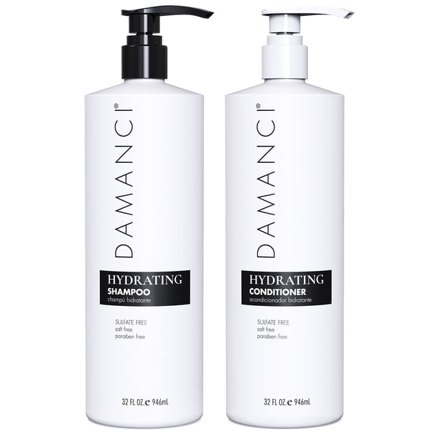 DAMANCI Shampooing et Revitalisant Hydratants 32 Oz
