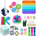 thumbnail image 1 of Wangscanis Fidget Toys Set 28/30Pcs Anti-Anxiety Tools Stress Relief Toys, 1 of 8