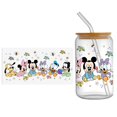 thumbnail image 4 of Disney Minnie Mickey UV DTF Sticker for 16ozCup Wrap Transfer Sticker Halloween Christmas Custom Label DIY Logo Self adhesive, 4 of 5