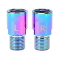 thumbnail image 1 of Bike Pedal Extenders, 2 Pieces  Molybdenum Steel Sturdy Durable Knee Protection Bike Pedal Axle Extender  For Pedal 20mm, 1 of 8