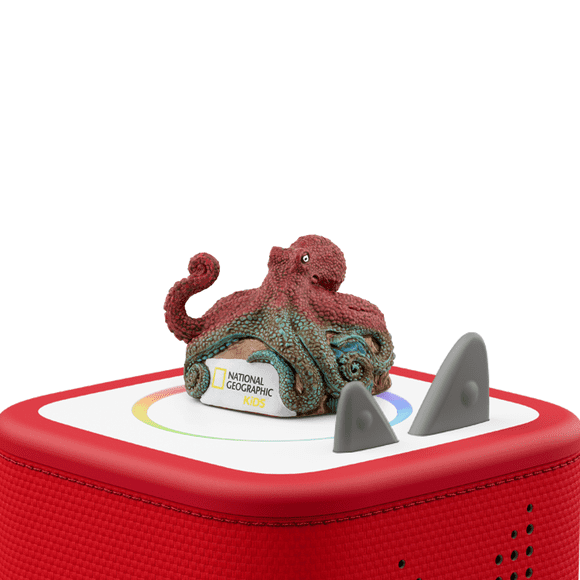 tonies National Geographic Kids: Pieuvre Figurine de jeu audio (En Anglais)