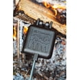 thumbnail image 4 of Coghlan's Pre-Seasoned Cast Pie Iron Camp Cooker with Removable Heat-Resistant Handles, 4 of 6