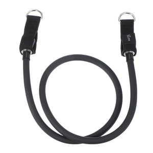 Uxcell Resistance Tube Bands, 50 lbs Stackable Single Resistance Band Exercise Band Stretch Band for Working Out Man Home, Black