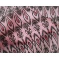 thumbnail image 4 of oneOone Silk Tabby Fabric Ogee Ikat Decor Fabric Printed BTY 42 Inch Wide, 4 of 4