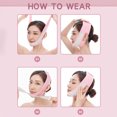 thumbnail image 3 of Sangle de Menton Double en V, Sangle de Levage du Menton pour le Visage, Exerciseur de Mâchoire pour Femmes, 3 of 4