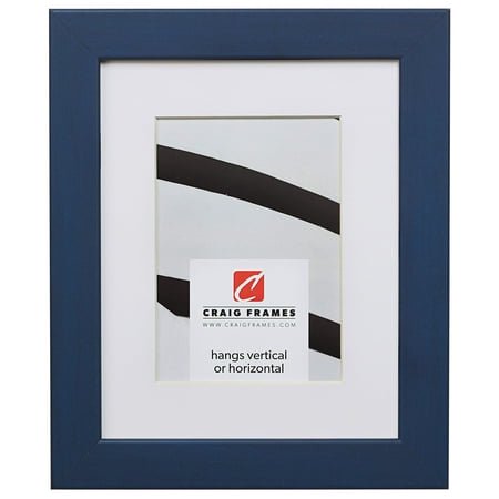 Craig Frames Colori 24 X 32 Inch Blue Picture Frame Matted To Display A 20 X 28 Inch Photo