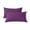 Purple, variant on Body Pillowcase for Hot Sleepers, Cooling Breathable Full Length Pillow Case, Soft Velvet Texture Envelope Closure, All Seasons, 2 Pack