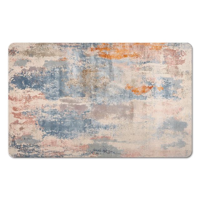 Non-Slip Modern Abstract Gray Area Rug, 20x32 inch - Washable Soft Throw Carpet, Perfect for Nursery, Bedroom, Dining and Living Room Decor - Adds a Comforting Feel to Any Indoor Space
