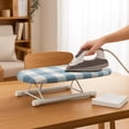 thumbnail image 2 of Yhmxh Tabletop Ironing Board, Portable Mini Ironing Board for Sewing, Foldable Space-Saving Mini Ironing Board Home Travel Sleeve Cuffs Collars Handling Table for Sewing, Craft Room, Household, Dorm, 2 of 7