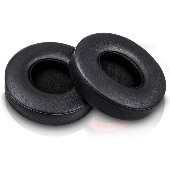 Link Dream Coussinets d'Oreille de Remplacement pour Beats Solo 2 Solo 3 - Coussins d'Oreille de Remplacement Coussinets en Mousse Mémoire Housse de Coussin pour Écouteurs Sans Fil Solo 2 et Solo 3 (Blanc)