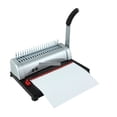 thumbnail image 3 of B2988 A4 Paper Binding Machine Puncher Binder 21 Holes Binding Machine 12 Sheets Punching 450 Sheets Binding Office Home Tools ,Pinpoint Punching, 3 of 3
