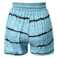 thumbnail image 3 of Leutsin Shorts de Sport Décontractés à Cordon pour Femmes avec Poches Imprimées, 3 of 4