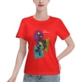 thumbnail image 1 of T-Shirt Basique à Manches Courtes pour Femmes Style de Rue Demon Slayer, 1 of 6