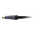 thumbnail image 3 of C2G 40ft 4K HDMI Cable with Ethernet - High Speed - In-Wall CL-2 Rated - HDMI cable with Ethernet - HDMI male to HDMI male - 40 ft - shielded - black - 4K support, 3 of 3