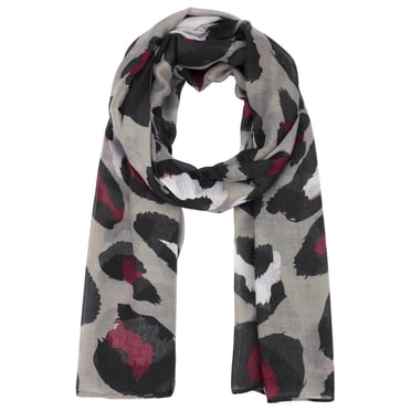 Women's Leopard Print Shawls and Wraps, Lightweight Silky Satin Long for Fashion Bandanas Scarves One Size Leopard-1