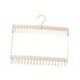 thumbnail image 4 of Underwear Hanger Closet Organizer Rotatable Windproof Clothes Drying Hanger with Pink 36clips, 4 of 9