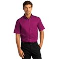 thumbnail image 1 of Port Authority Men's Short Sleeve SuperPro React Twill Shirt - W809, 1 of 1