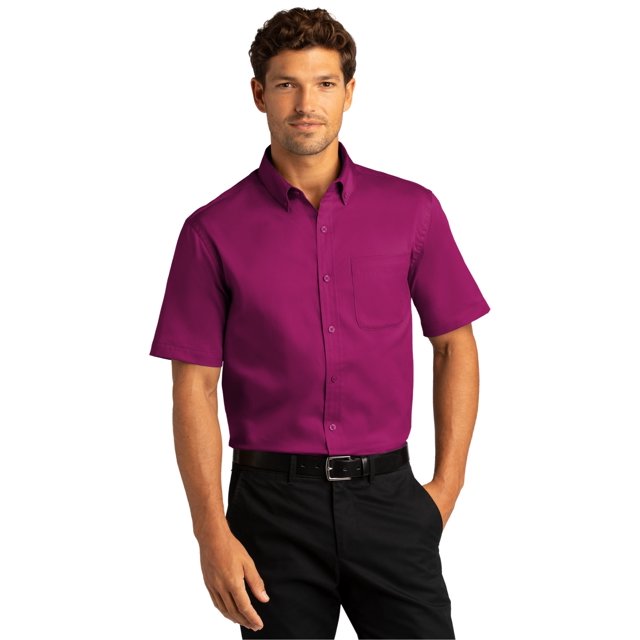 Port Authority Men's Short Sleeve SuperPro React Twill Shirt - W809
