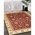 thumbnail image 2 of Ahgly Company Tapis d'Intérieur Rectangulaire Abstrait Rouge Tapis de Zone Abstrait, 5 Pieds x 8 Pieds, 2 of 6