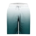 thumbnail image 3 of Plebaso Men's Gradient Color Shorts Casual Lightweight Beachwear Shorts Summer Classic Drawstring Shorts, 3 of 4