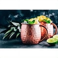 thumbnail image 3 of AMERTEER Old Dutch Hammered Solid Moscow Mule Mug 16 oz Copper, 3 of 3