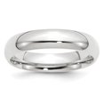 thumbnail image 1 of 14K White Gold 5mm Standard Comfort Fit Band Size 14, 1 of 5