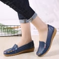 thumbnail image 4 of Chaussures Plates Décontractées pour Femmes à Bout Rond Mocassins Semelle Souple Chaussures Simples Décontractées Type Pois, 4 of 9
