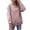 Pink, variant on IROINID Reduced Polyester Long Sleeve T Shirt for Women Cotton Shirts for Women Daily New Bottom Split Fleece Round Neck Pullover With Plush And Thickened Sweater,Orange