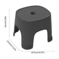 thumbnail image 3 of EQWLJWE Tall Plastic 1 Step Stool,Plastic Mini Stool for Home,Portable Single Level Step Ladder Foot Stool for Kitchen,Bathroom,Bedroom,and Garage, 3 of 8