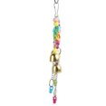 thumbnail image 3 of Bird Swing Bells Toy, Bite Resistant Relieve Anxiety Healthy Colorful Bird Bells Toy Pleasant Sound  For Parrots, 3 of 8
