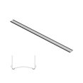 thumbnail image 2 of Upgraded 39.37 Inch Soundproof Door Bottom Seal Strip | Windproof & Insect Proof Gap Filler | White PVC Weather Stripping for Door Gaps | 1-Pack, 2 of 9