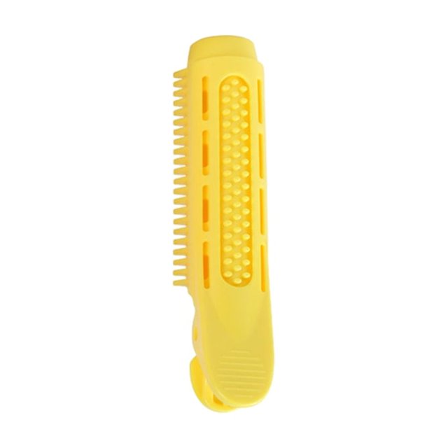 fastboy Fluffy Hair Made Easy With ABS Hair Curler Smooth Line For Easy Operation Natural Fluffy Hair Yellow