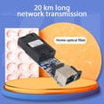 thumbnail image 4 of Xingzhi Convertisseur de Fibre Optique Commutateur Ethernet Mode Unique Réseau d'Hôtel d'Affaires Adaptateur de Conversion de Remplacement Pièce de Rechange Port B, 4 of 8