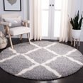 thumbnail image 1 of Safavieh Dallas Logan Geometric Shag Area Rug, 1 of 6