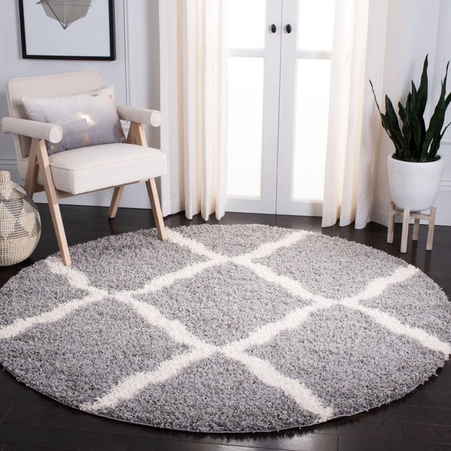 Safavieh Dallas Logan Geometric Shag Area Rug