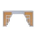 thumbnail image 2 of TOV Furniture Suzie Pastel Blue & Rattan Desk, 2 of 8