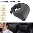 thumbnail image 2 of Auto Car Neck Pillow PU Leather  Pillows Neck Rest  Headrest Cushion Pad, 2 of 8